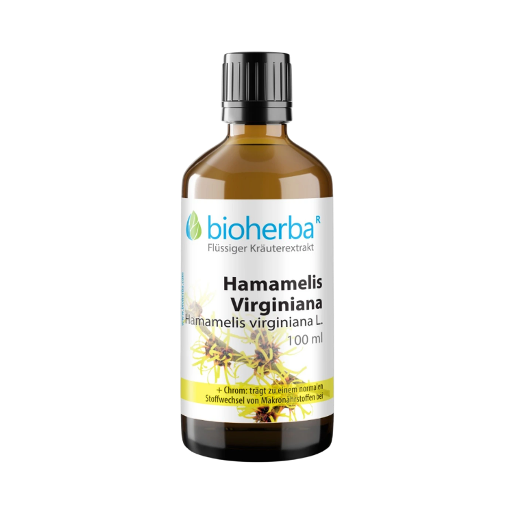 Obrázek Hamamel virginský kapky – tinktura – 100 ml – Bioherba