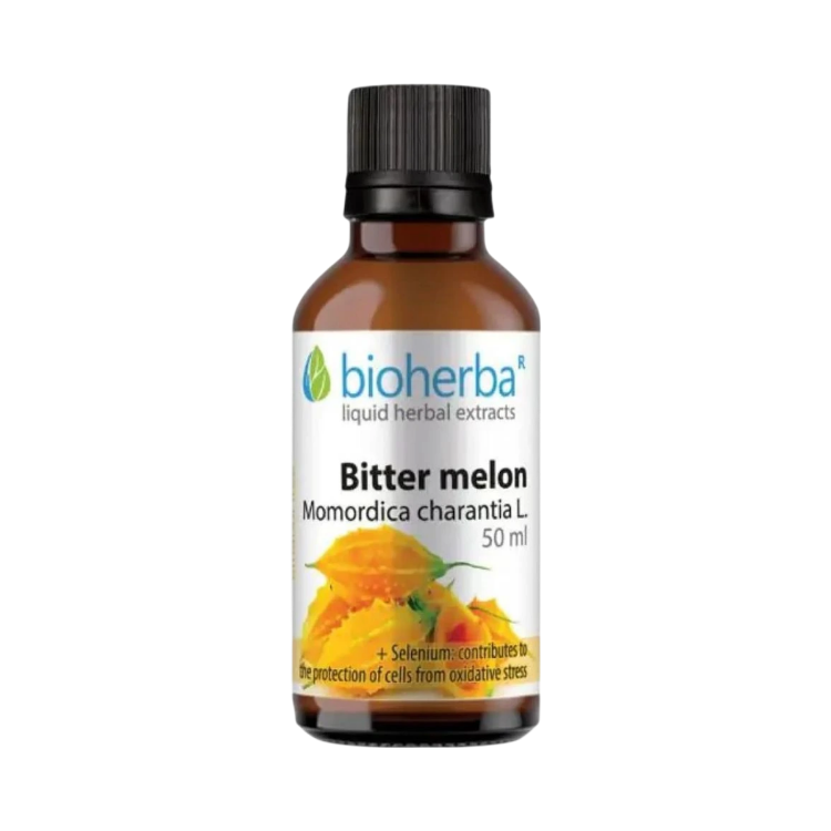 Obrázek Hořká okurka (Momordica charantia) kapky – tinktura – 50 ml – Bioherba