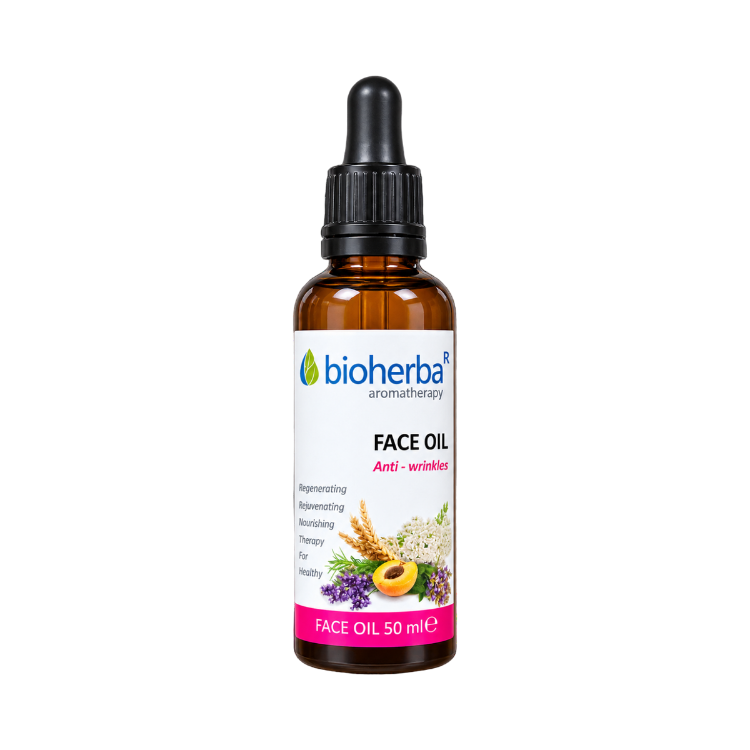 Obrázek Pleťový olej proti vráskám – 50 ml – Bioherba