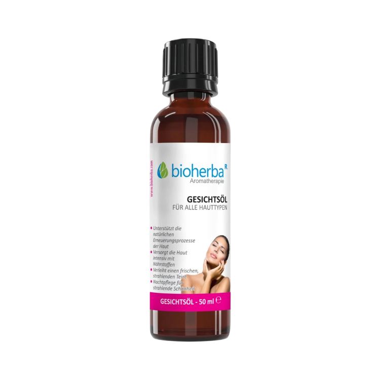 Obrázek Pleťový olej pro všechny typy pleti – 50 ml – Bioherba