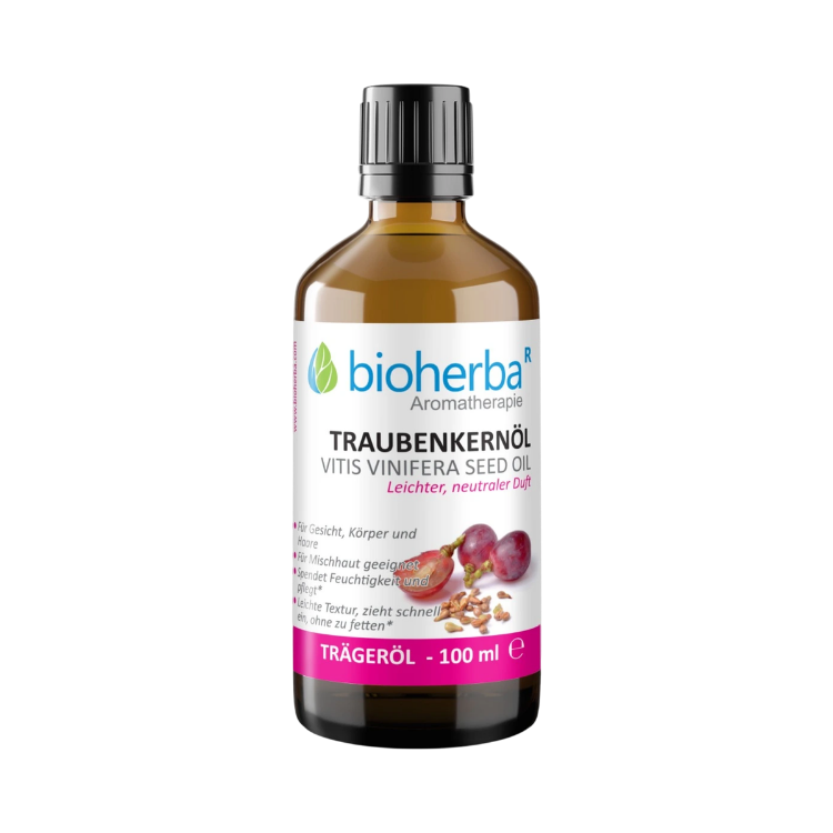 Obrázek Olej z hroznových jader – 100 ml – Bioherba