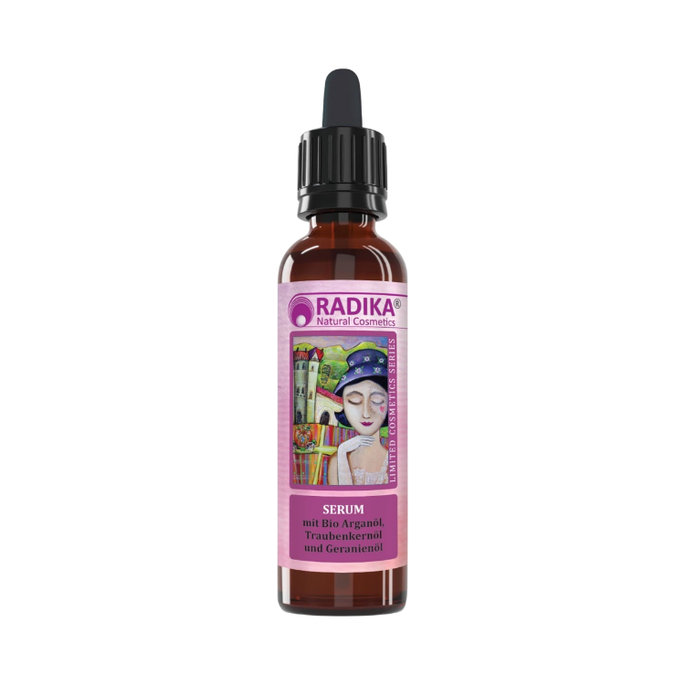 Obrázek Sérum s bio arganovým olejem, hroznovým olejem a gerániem – 50 ml – Bioherba