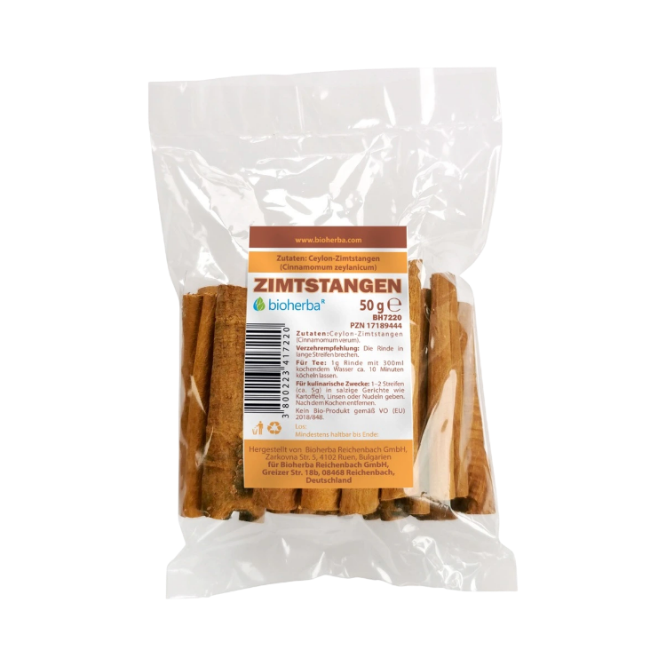 Obrázek Skořicové tyčinky – 50 g – Bioherba