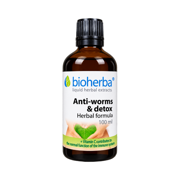 Obrázek Bylinný komplex Anti-worms & Detox – 100 ml – Bioherba