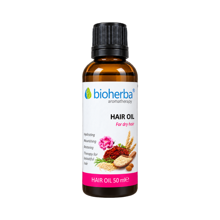 Obrázek Olej na suché vlasy – 50 ml – Bioherba