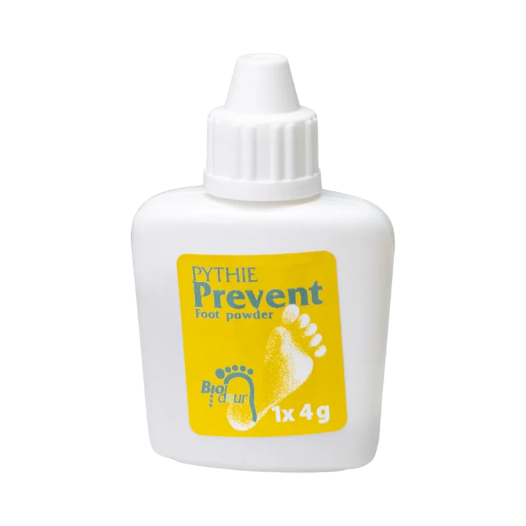 Obrázek Pudrový zásyp na nohy a obuv Prevent Foot Powder – 4 g – Biodeur